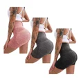 thumbnail image 4 of 3pz Shorts Licra Deportivo Mujer Sexy Short Yoga Gym Correr, 4 of 8