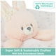 thumbnail image 3 of Peluche con forma de conejito Lovey GUND, suave y sostenible, 25 cm, 3 of 8