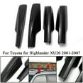 thumbnail image 1 of ALLTIMES 4PCS Roof Rack Cover Rail End Cap Replacement for Toyota for Highlander XU20 2001-2007, Black ABS, 1 of 7