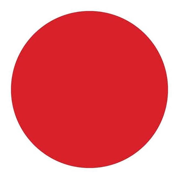 Brady Inventory Label, Red, Paper, PK500 30666