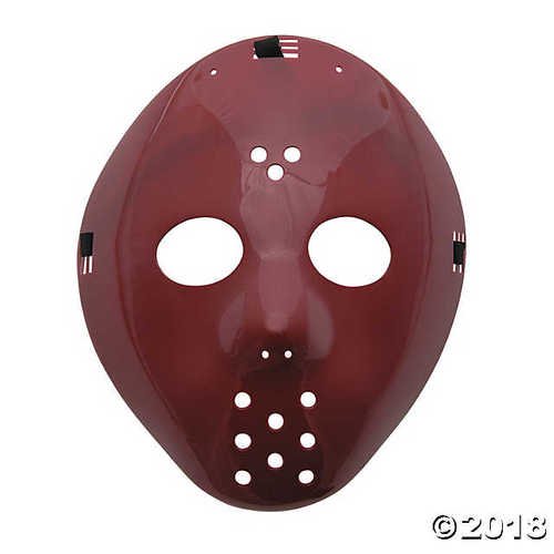Burgundy Hockey Masks