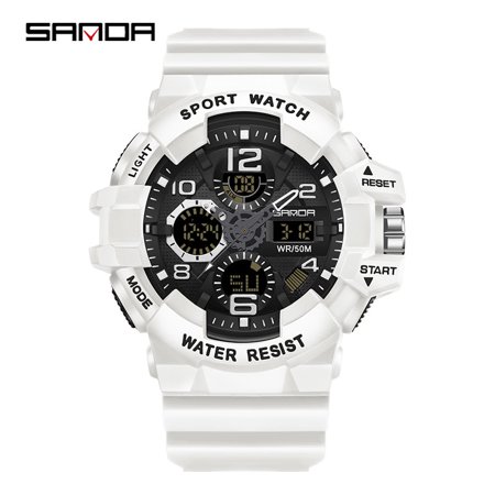 Watch for Teenagers, Multifunctional Men, Waterproof, Night Light, Outdoor Sports, Versatile Electronic Watch