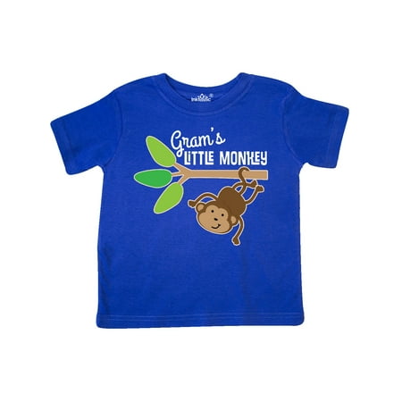 

Inktastic Gram s Little Monkey Grandchild Gift Gift Toddler Boy or Toddler Girl T-Shirt