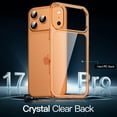 thumbnail image 3 of JETech Case for iPhone 17 Pro 6.3-Inch, Non-Yellowing Shockproof Phone Bumper Cover (Orange), 3 of 5