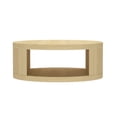 thumbnail image 1 of Alure Contemporary 36" Round Coffee Table in Natural Oak, 1 of 8