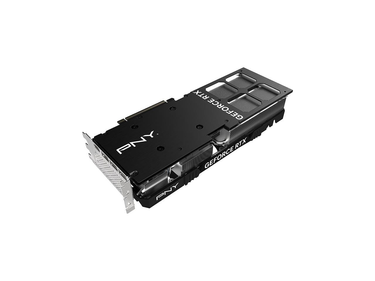PNY GeForce RTX 4070 Ti SUPER 16GB VERTO Overclocked Triple Fan DLSS 3 Graphics Card - VCG4070TS16TFXPB1-O