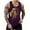 Purple, variant on Yaoyar Men's Fashion Casual Tank Tops Print Muscle Tank Tops Round Neck Sleeveless Workout Athletic Tee Shirts