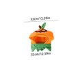 thumbnail image 3 of Halloween Plush Pet Pumpkin Hat Adjustable Costume Headwear Cute Holiday Cosplay Accessory for Cats Small Dogs One Size Fits Most, 3 of 5