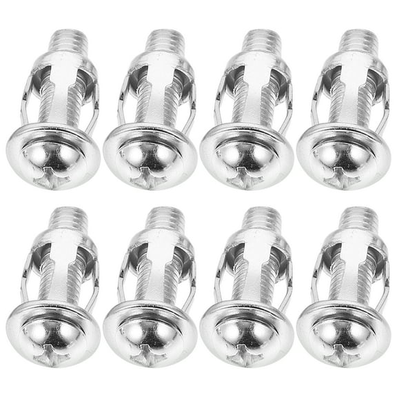 Petal Nut Expansion Screw Hollow Metal Cavity Fixed Door Anchor Inserts 10 Sets Expand Spline Stainless Steel Bolts