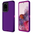 thumbnail image 2 of For Samsung Galaxy S20 Ultra Heavy Duty Shockproof Armor Protective Hybrid Case Cover With Clip Black/Black, 2 of 3