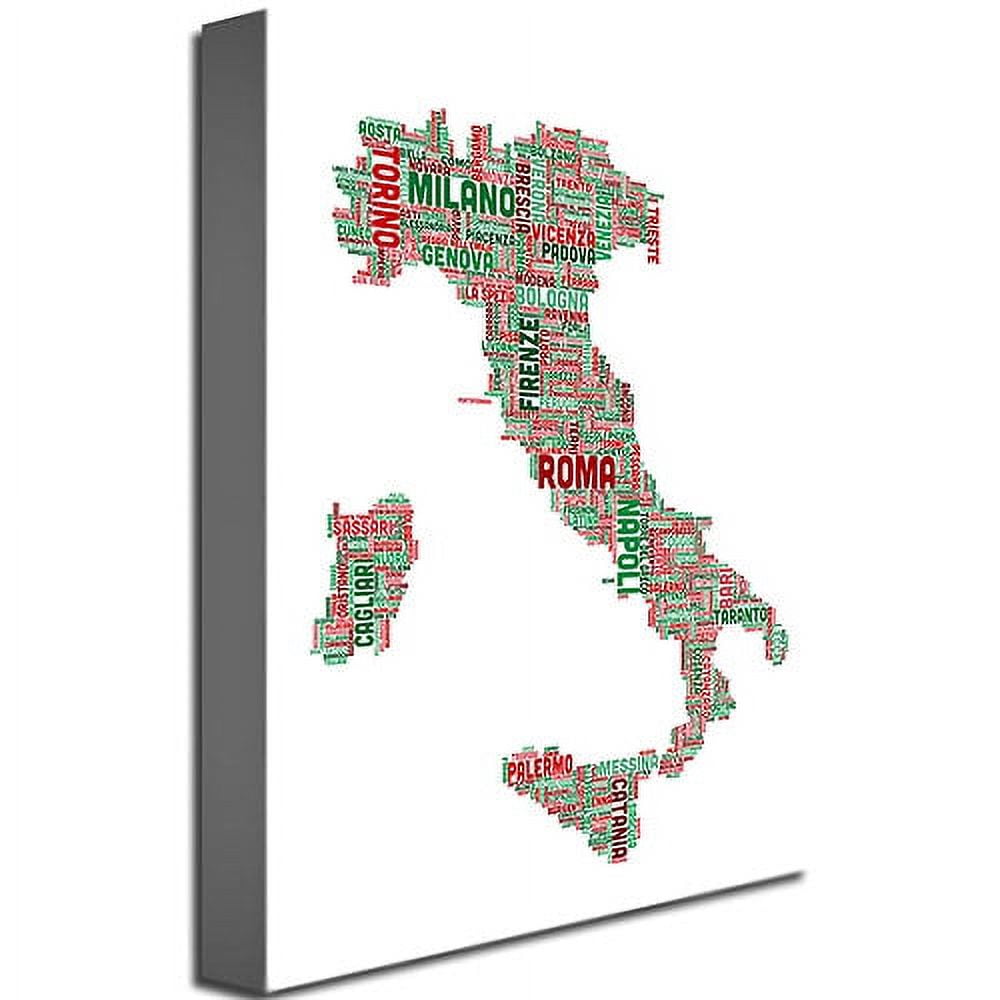 Trademark Art "Italy III" Canvas Wall Art by Michael Tompsett