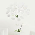 thumbnail image 3 of Decorative Oval Acrylic Mirror Wall Sticker Art Home DIY Frameless Backgrounds Decor Mirrors, 3 of 5