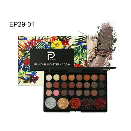 29 Colors Professional Makeup Matte Shimmer EyeShadow Palette Highlight Pigmented Eye Shadow