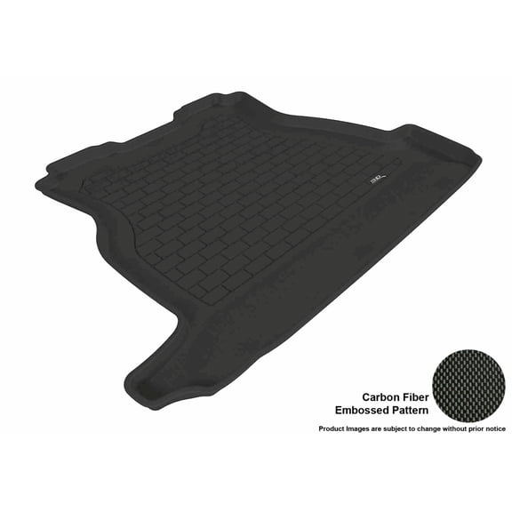 3D MAXpider Cargo Custom Fit All-Weather Floor Mat for Select Buick LaCrosse Models - Kagu Rubber (Black)