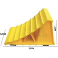 thumbnail image 4 of 2Pcs Wheel Chock Wheel Stopper with Handle for Car Truck RV, 4 of 5