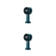 thumbnail image 4 of Cateissary Mini ventilador con soporte Ventiladores recargables USB Regalos Refrigeración por aire para oficina Verde 2Conjunto, 4 of 6