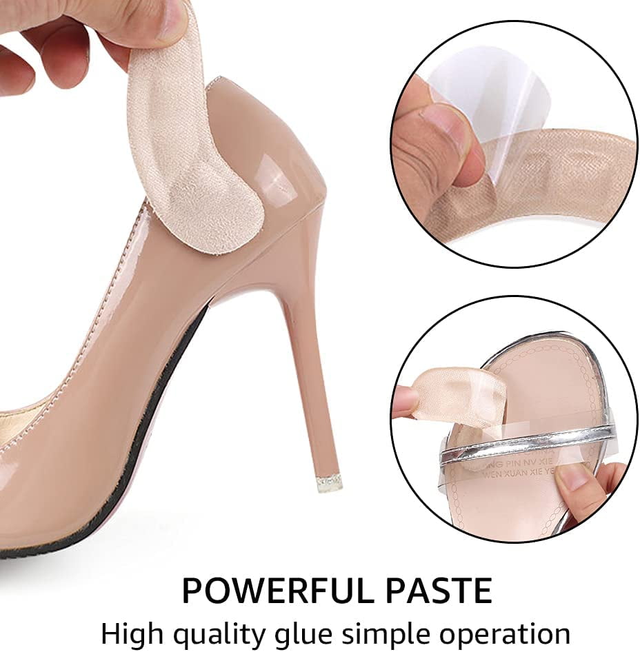 Amazon.com: High Heel Cushions -Ball of Foot Pads- Non Slip Shoe Inserts -  Forefoot Metatarsal Pads for Women & Men for Foot Pain Relief -High Heel  Inserts for shoe comfort- Beige Clear