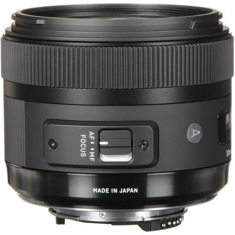Sigma 30mm F1.4 Art DC HSM Lens for Nikon + 32GB SDHC Memory card