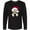 AB-Black, variant on Inktastic Kiniart Christmas Goldendoodle Long Sleeve T-Shirt