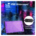 thumbnail image 3 of CANVAY 300W LED UV Black Light Waterproof Floodlight Stage Dance Party 2Pack, 3 of 7