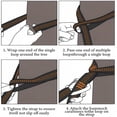 thumbnail image 2 of GRMUAIT Hammock Straps for Trees – 9.9ft Heavy-Duty Tree Hanging Kit with Carabiners, 2 of 8