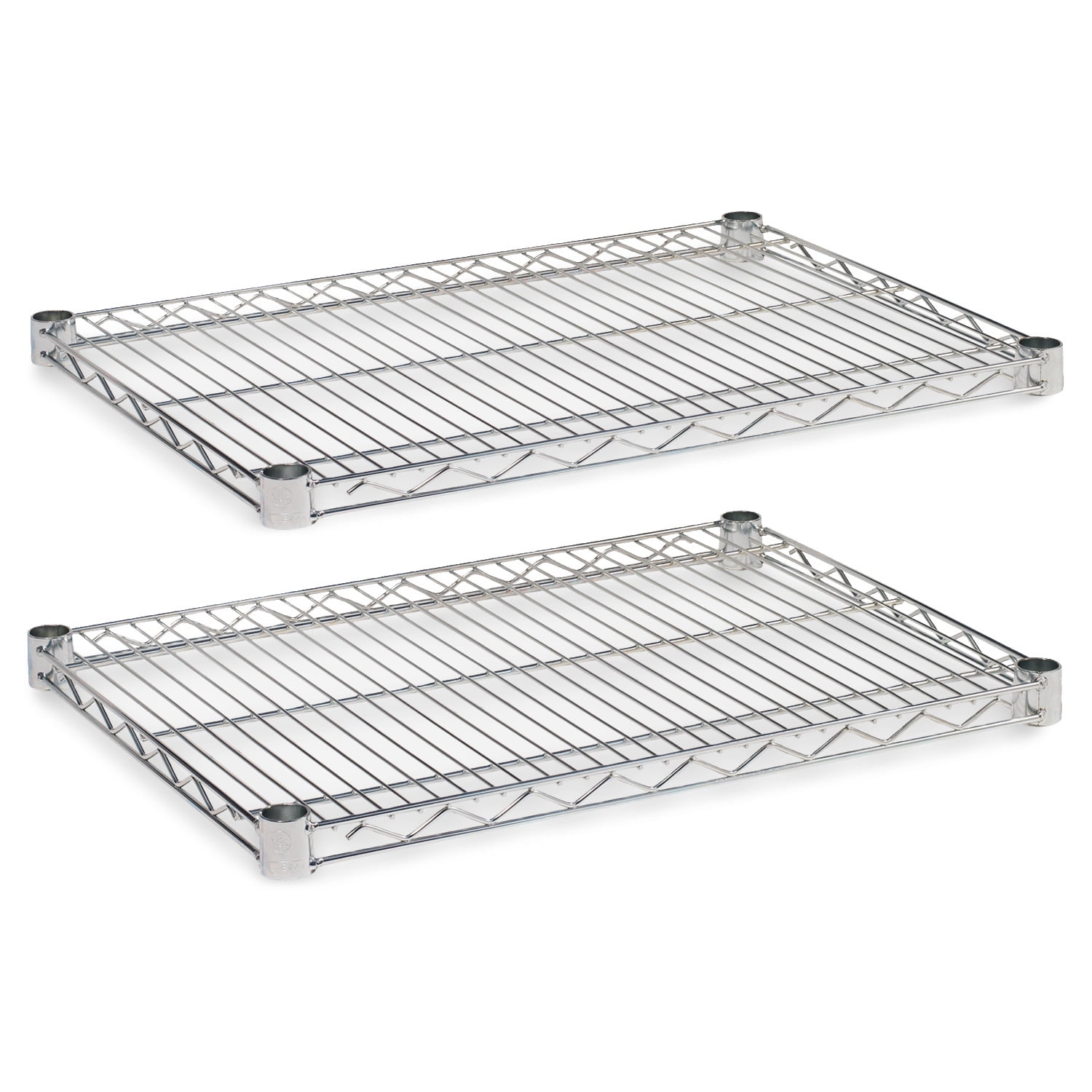 Alera Industrial Wire Shelving Extra Wire Shelves, 24" x 18", 2Pack