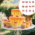 thumbnail image 2 of 12PCS Glitter 2026 Congratulations Graduation Cake Topper,Congrats Grad Cake Decor - 2026 High School/College/Senior Graduation Party Decorations Supplies, 2 of 9