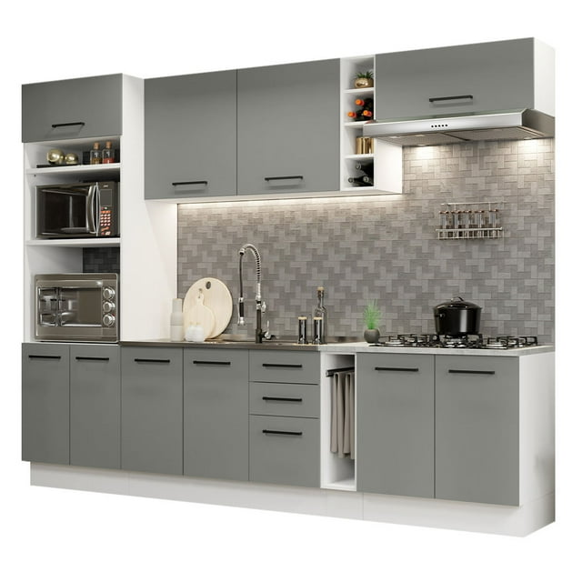 Cocina Integral Completa Modular Madesa Agata 290cm BG 05