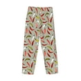 thumbnail image 3 of Fotbe Colorful Chili Men's Pajama Pants,Sleepwear Pants,Pj Bottoms Drawstring And Pockets-Medium, 3 of 7