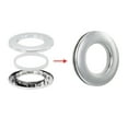 thumbnail image 2 of 32 Pack Curtain Grommets Curtain Hook Eyelets Hanger Grommets Matte Silver, 2 of 6