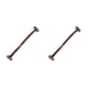thumbnail image 2 of Seitruly Bandas de ajuste para estiramiento de la piel con flacidez facial, correas para eliminar arrugas, horquillas transpirables Marrón de banda única 2piezas, 2 of 6