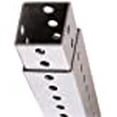 thumbnail image 2 of Dogipot 1301-P Steel Telescopic Square Mounting Post - 4-8 Ft. Height, 2 of 2