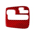 thumbnail image 2 of Real Bright Soft Car Interior Carbon Fiber Sticker DecorationRed Carbon Fiber AT Gear Shift Panel Cover For Porsche Cayenne Sport 03-10Auto Car Protection Interior Accessories, 2 of 8