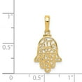 thumbnail image 3 of FB Jewels 14K Yellow Gold Chamseh Pendant, 3 of 4