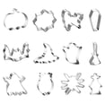 thumbnail image 1 of Lunch Cookie Scone for Baking Set Cookie Metal Cookie Cutters Cookie Cutters Set Large Stainless Steel Metal Cookie Cutter Shaped Holiday Decorations Party Supplies, 1 of 4