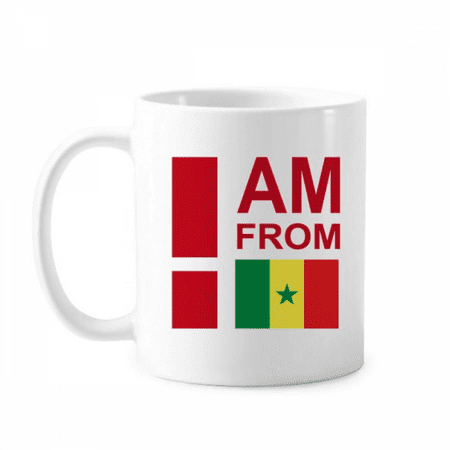 

I Am From Nigeria Art Deco Fashion Mug Pottery Cerac Coffee Porcelain Cup Tableware