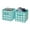 teal, variant on iDesign Dot Storage 2 Piece Cube Set, Blue