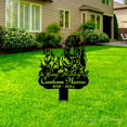 thumbnail image 4 of Handmadetneonsign Basset Hound Memorial Metal With Stake, Dog Metal Name Sign Stake, Dog Metal Stake Decor, 4 of 5