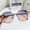 Orange, variant on Womens Rimless Sunglasses Sparkling Rhinestone Decor Metal Frame Trendy Glitter Fashion Glasses for Daily Styling
