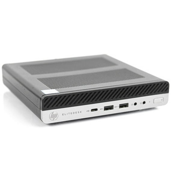 HP ProDesk 400 G4 Micro Desktop Computer | Intel Hexa-Core i5-8500T (2.1 GHz) | 8GB RAM | 128GB SSD | Windows 11 | Home or Office PC