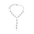 thumbnail image 4 of Collar con colgante moderno, lindo collar de cadena larga para fiesta de compromiso, mamá Estrella negra, 4 of 9