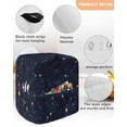 thumbnail image 3 of Blue Starry Sky Stand Mixer Dust Cover with Storage Pocket & Handles, Universe Space Galaxy Night Star Fits All Tilt Head & Bowl Lift Kitchen Appliance Cover Organizer Bag Accessories, 4.5-5 Quart, 3 of 6