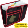 thumbnail image 3 of 3 Ring Binder Ready Expanding File, 250 Sheet Capacity, Assorted Colors, Color Selected for You, 1 Count (35096), 3 of 9