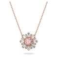thumbnail image 1 of Collar con colgante Swarovski Sunshine con cristal rosa y transparente, 1 of 7