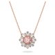 thumbnail image 1 of Collar con colgante Swarovski Sunshine con cristal rosa y transparente, 1 of 7