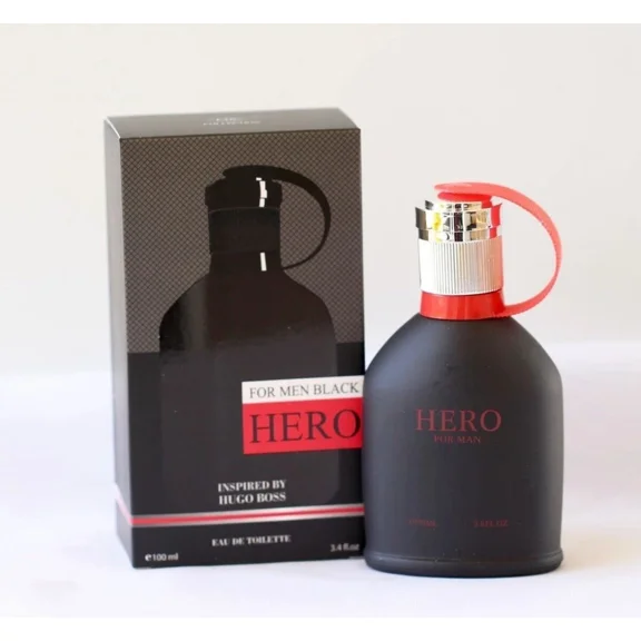 Hero for Men Black Eau de Toilette Spray, 3.8 fl oz