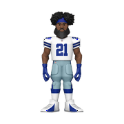 Gold 5" NFL: Cowboys - Ezekiel Elliott (Home Uniform) with Chase
