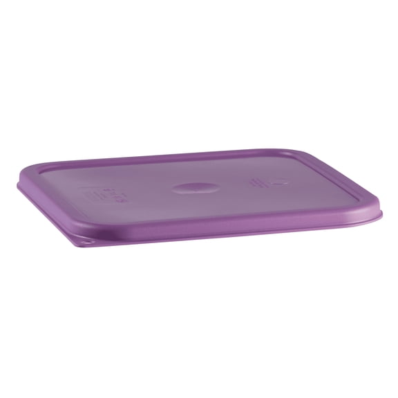 Cambro Square Seal Cover For 2 & 4 Quart Allergen-Free Purple