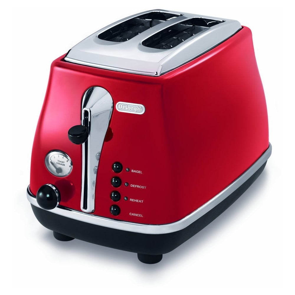 Delonghi Icona Red 2Slice Toaster