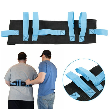 Zerone Gait Belt Transfer & Walking Moving Tool with Hand Grips Quick-Release Buckle Patient Safety, Patient Belt, Gait
